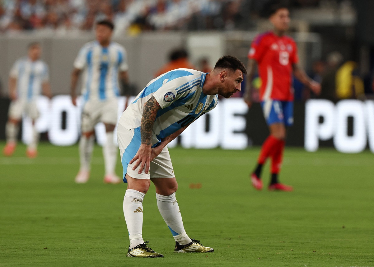 Lionel Messi; Selección Argentina; Copa América 2024. Foto: Reuters.