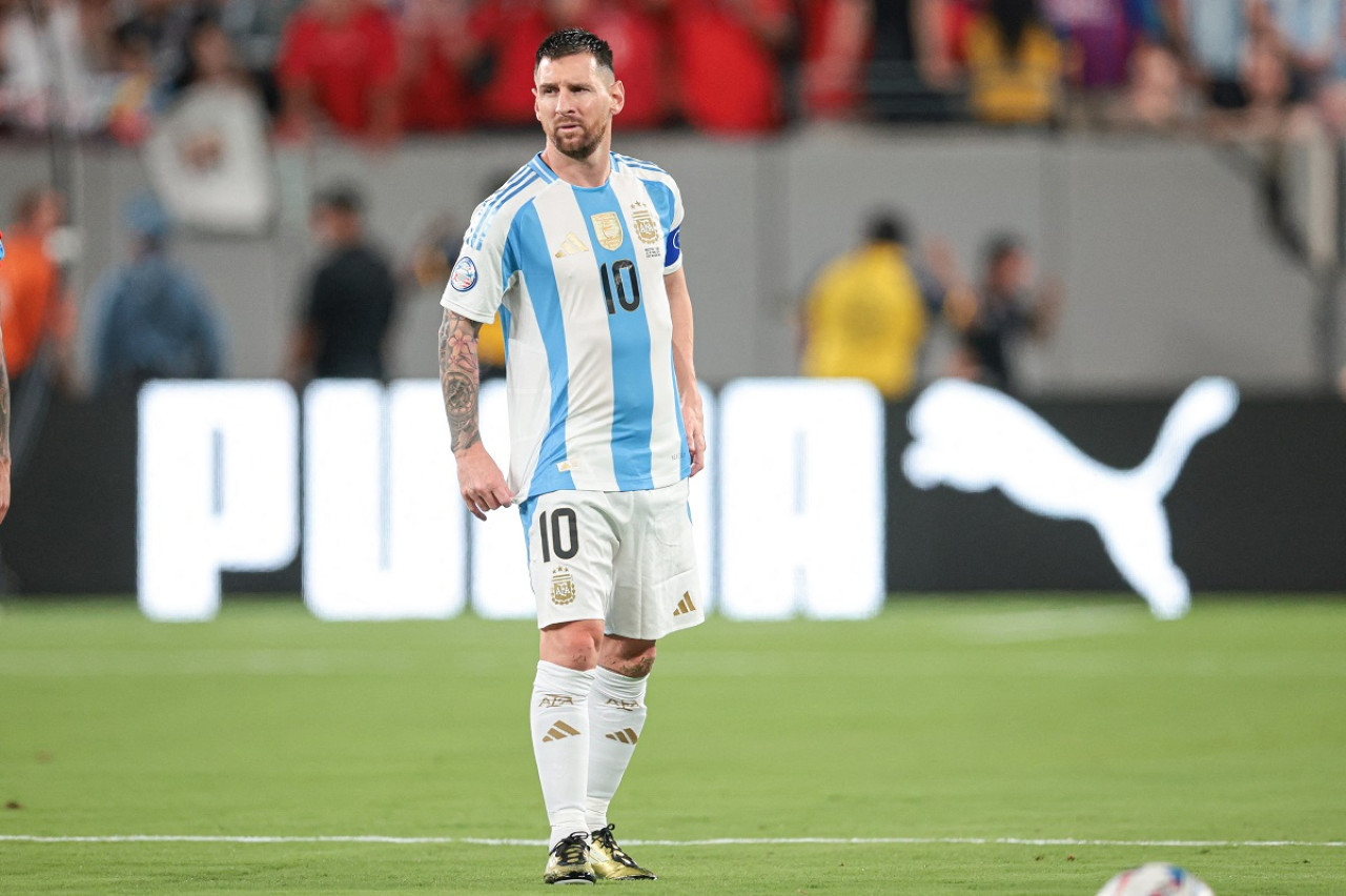 Lionel Messi; Selección Argentina; Copa América 2024. Foto: Reuters.