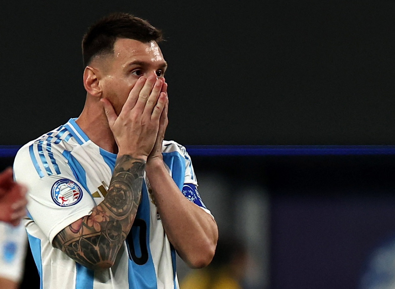 Lionel Messi; Selección Argentina; Copa América 2024. Foto: Reuters.