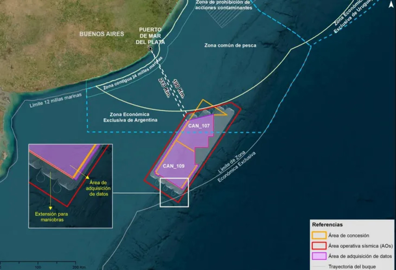 Sitio de la operación. Foto: Equinor.