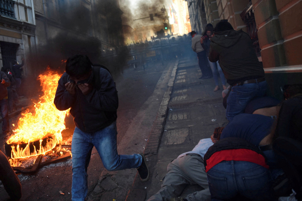 Intento de golpe de Estado en Bolivia. Foto: Reuters.