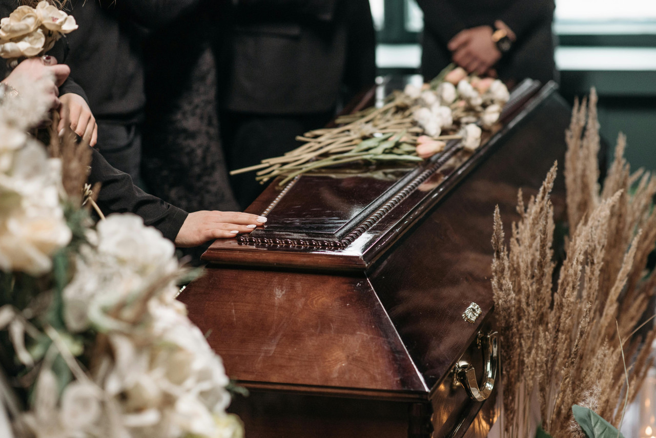 Funeraria. Fuente: Pexels.