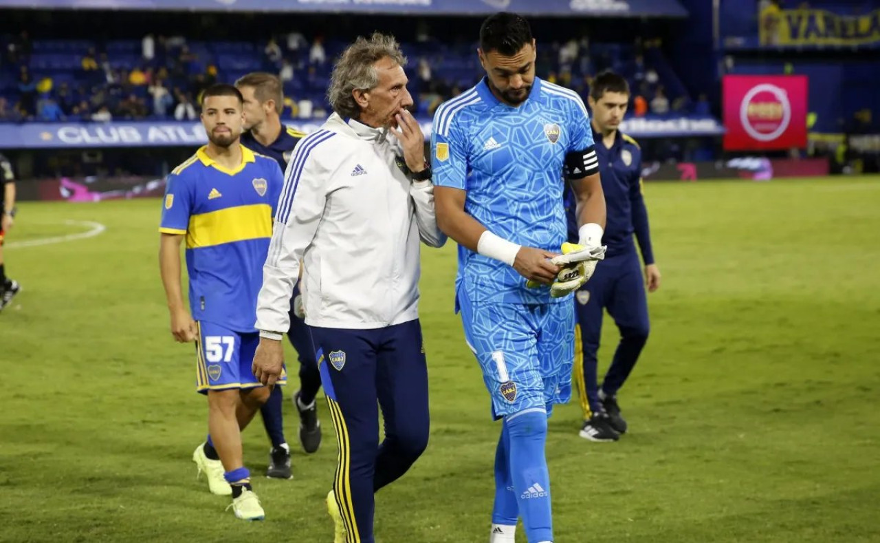 Fernando Gayoso y Sergio Romero. Foto: X @la12tuittera