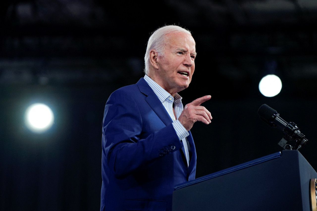 Joe Biden, presidente de Estados Unidos. Foto: Reuters