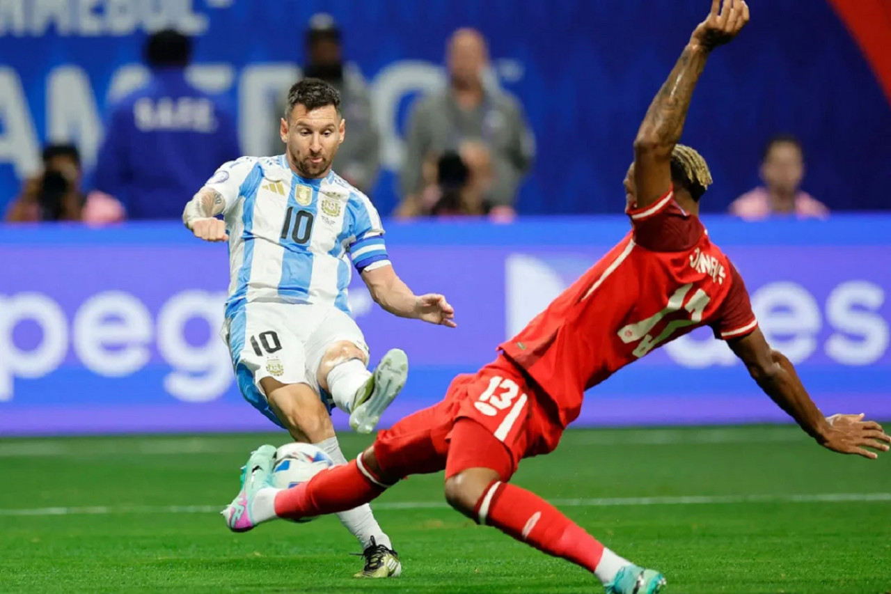 Lionel Messi, Copa América. Foto: NA