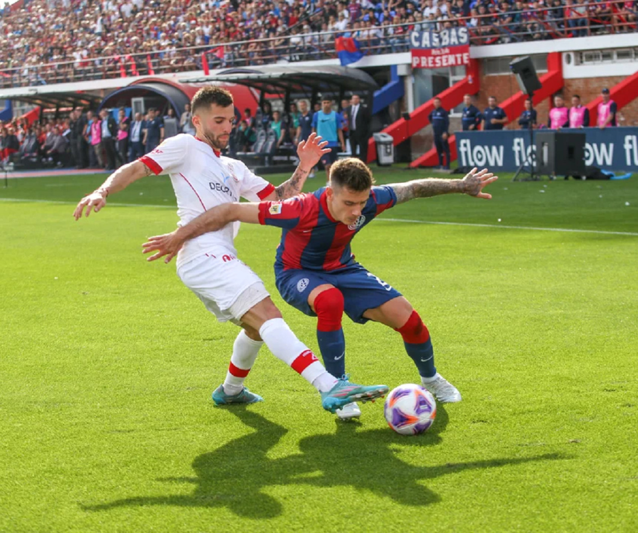 Huracán vs San Lorenzo. Foto: NA