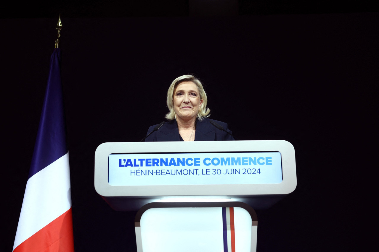 Marine Le Pen. Foto: Reuters