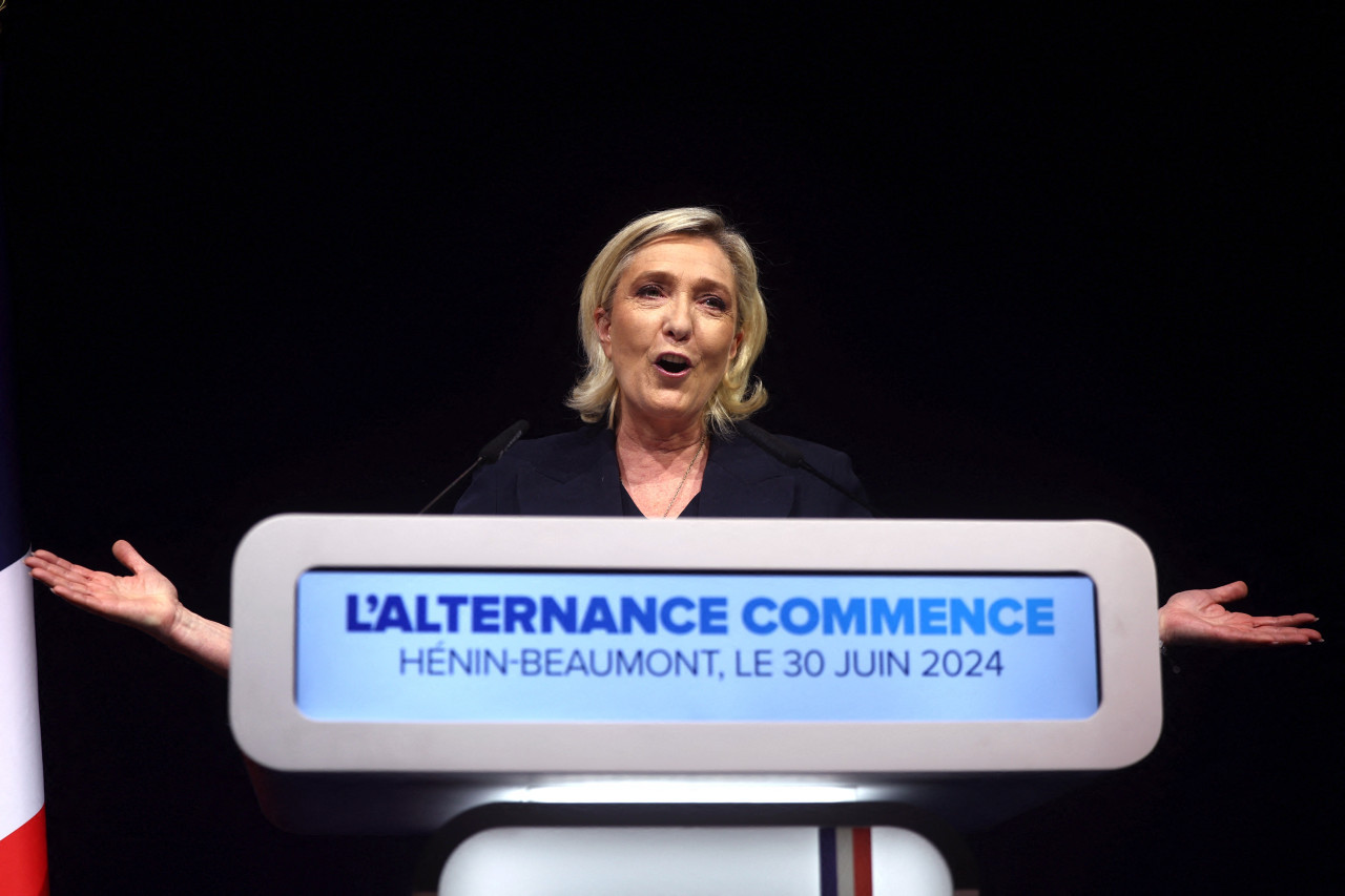 Marine Le Pen. Foto: Reuters