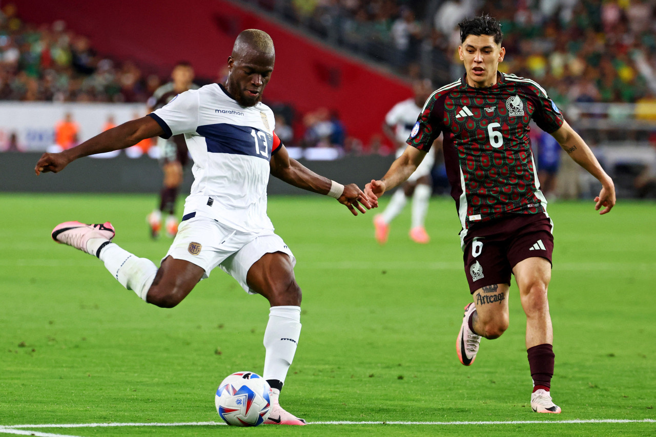 Ecuador vs México; Copa América 2024. Foto: Reuters