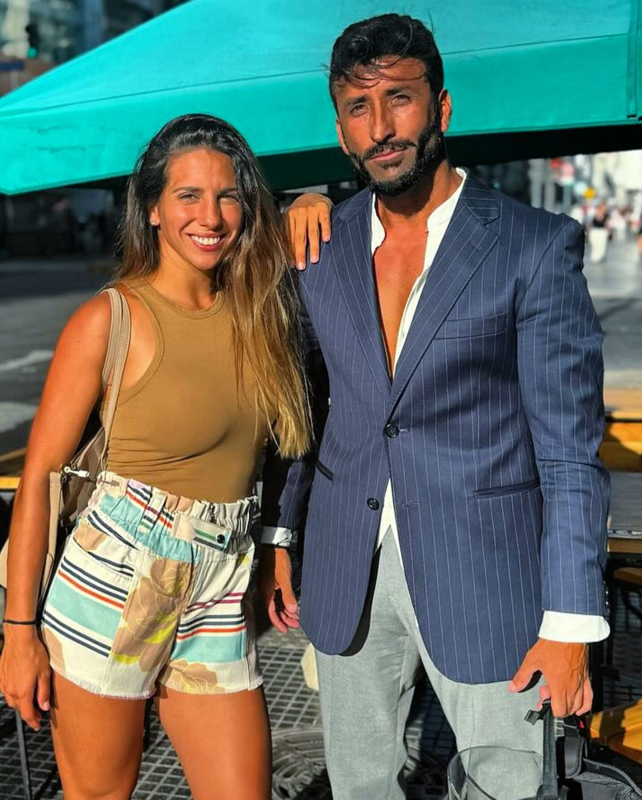 Cinthia Fernández junto a su abogado Roberto Castillo. Foto: Instagram.