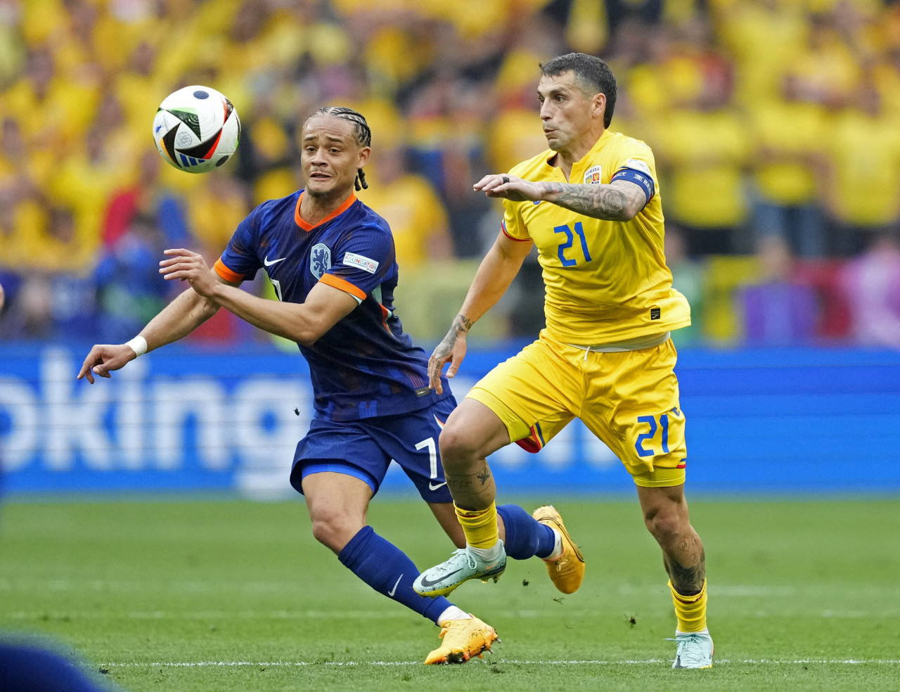 Países Bajos vs Rumania, Eurocopa. Foto: Reuters