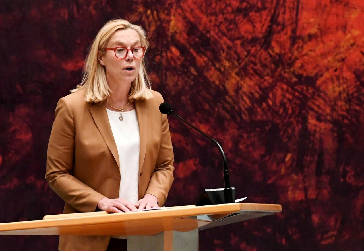 Sigrid Kaag, coordinadora humanitaria de la ONU. Foto: Reuters.