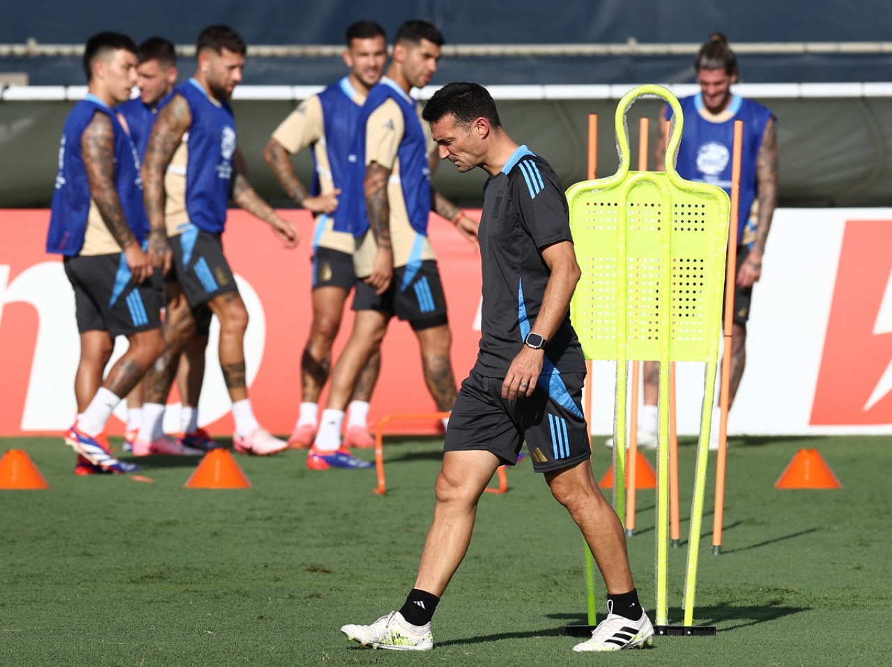 Lionel Scaloni; Selección Argentina. Foto: Reuters.