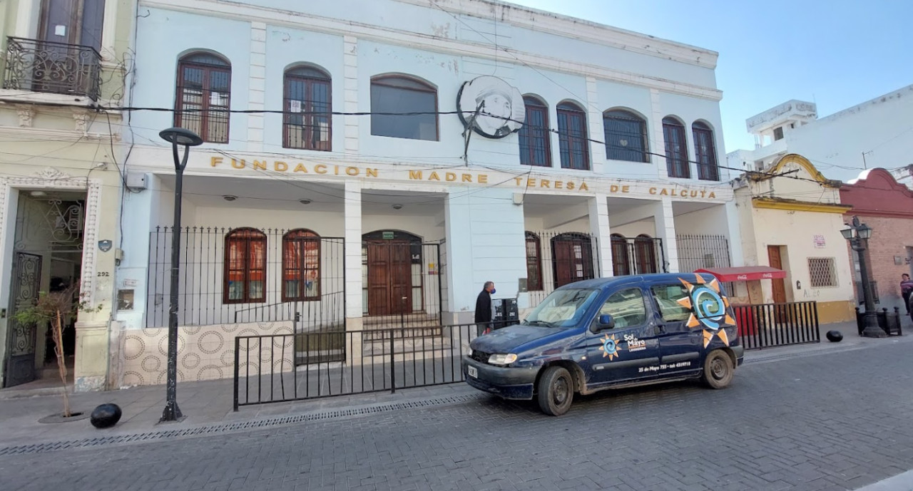 Colegio Madre Teresa de Calcuta, de Salta. Foto: captura Google Maps.