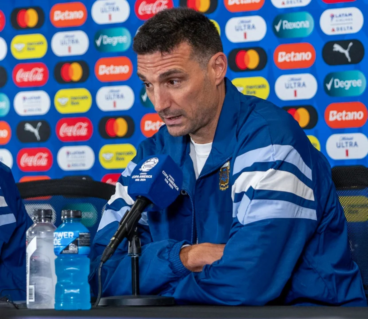 Lionel Scaloni, entrenador de la Selección Argentina. Foto: NA.