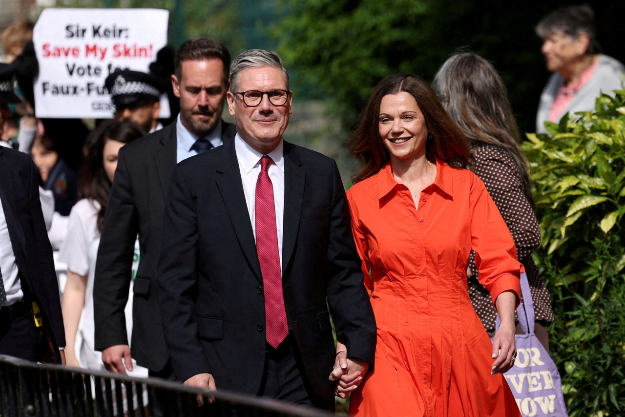 Keir Starmer; elecciones en Reino Unido. Foto: Reuters