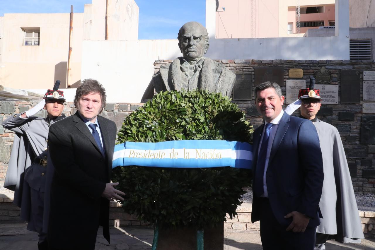 Javier Milei presentó el Plan Nacional de Alfabetización. Foto: prensa