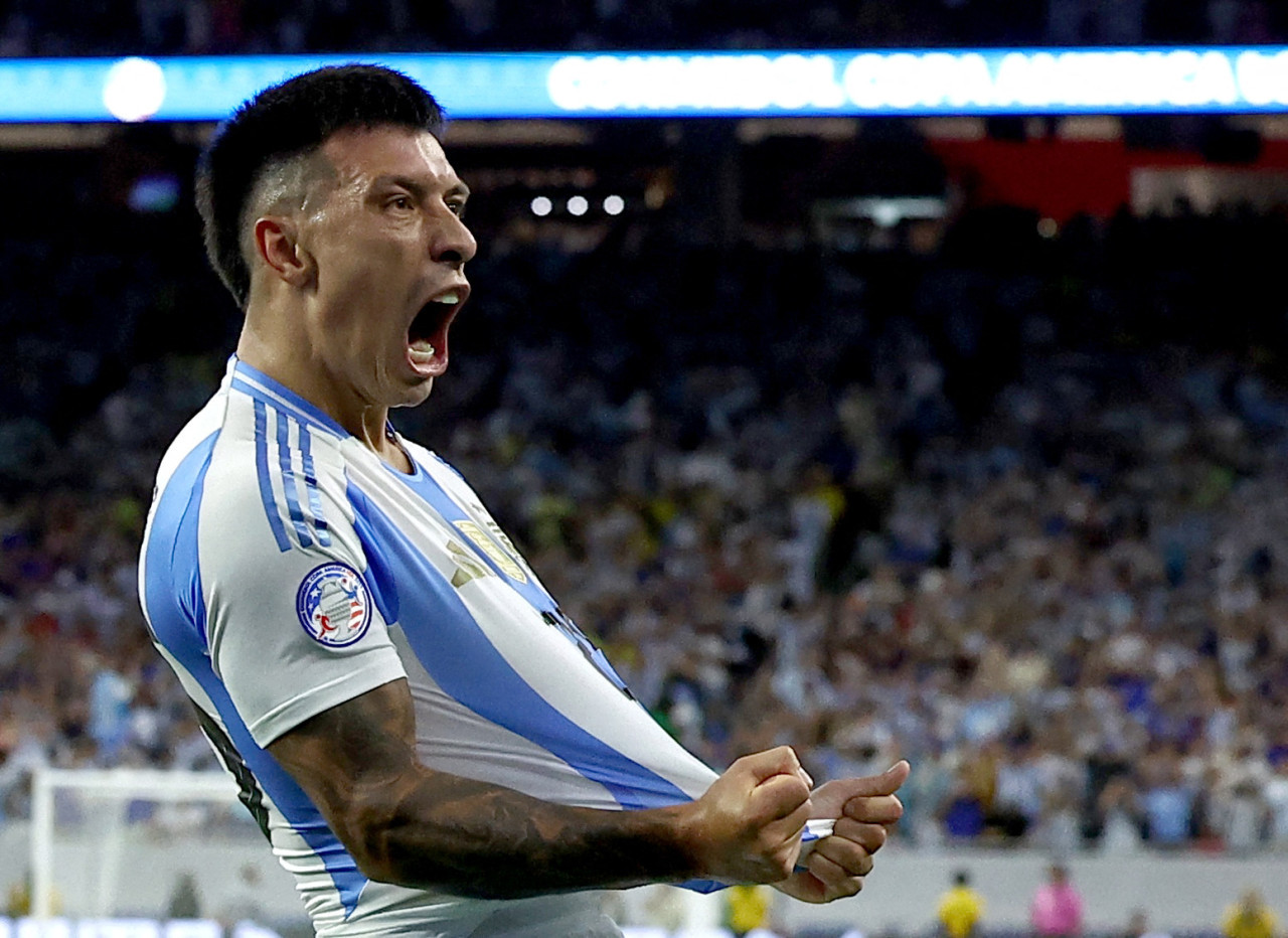 Lisandro Martínez, Selección Argentina. Foto: Reuters.