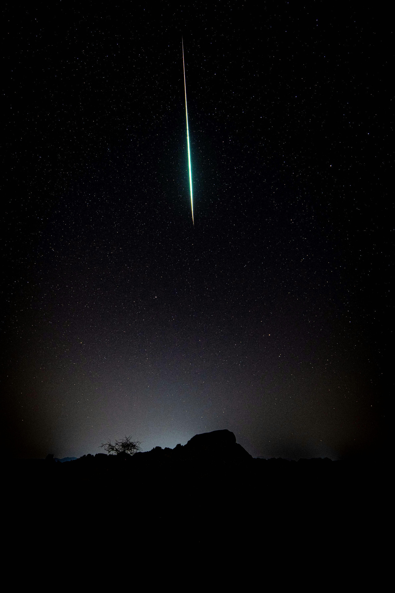 Meteorito en Turquía. Foto: Pexels