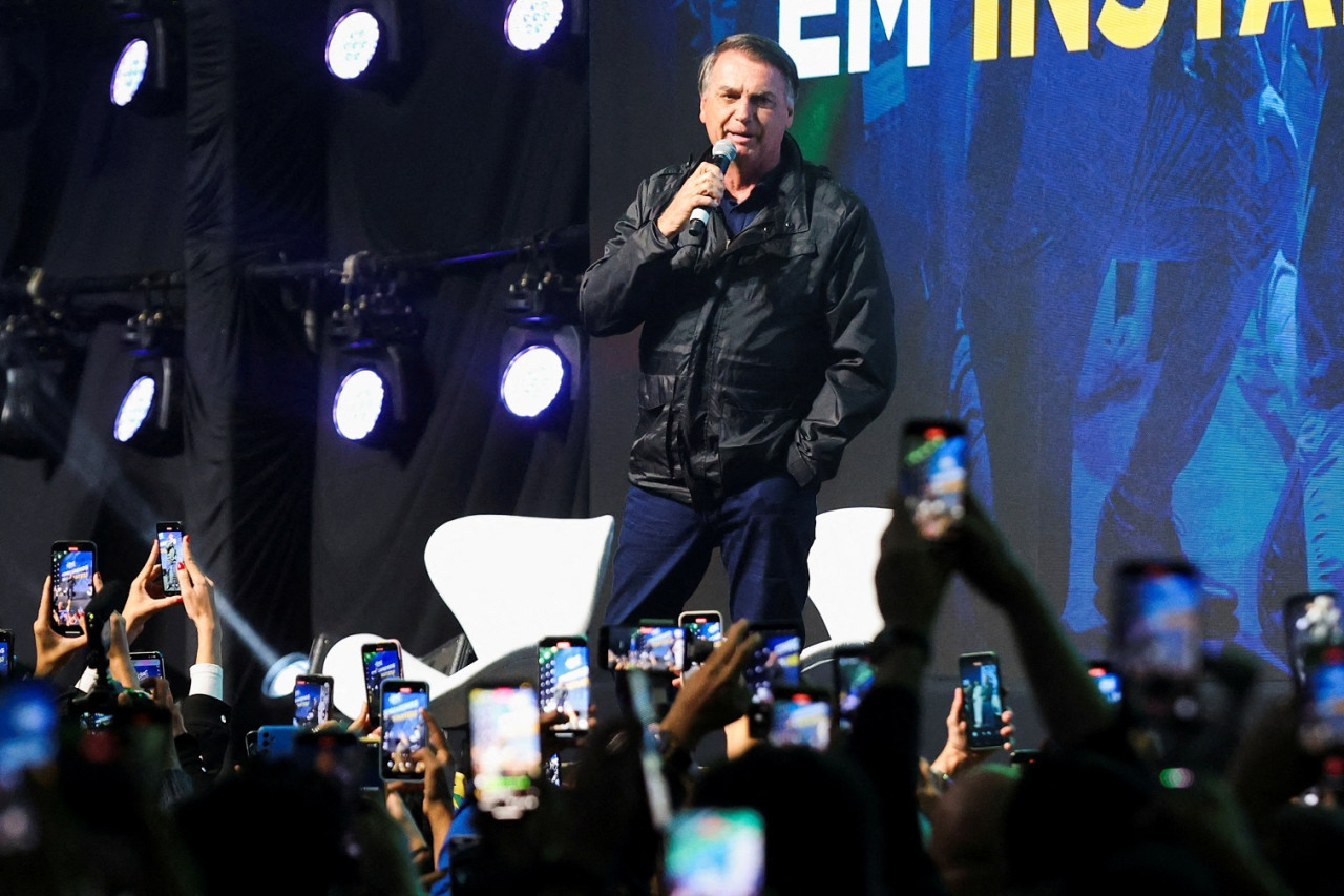 Jair Bolsonaro en la Conferencia de Política de Acción Conservadora (CPAC). Foto: Reuters