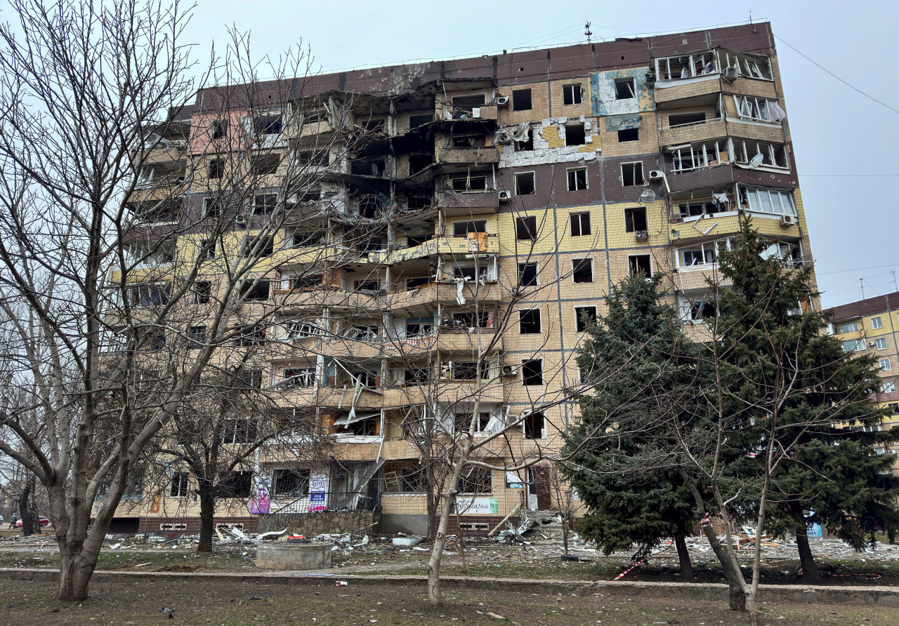 Muertos y heridos en ataque ruso contra Kiev, incluido un hospital infantil. Foto: Reuters.