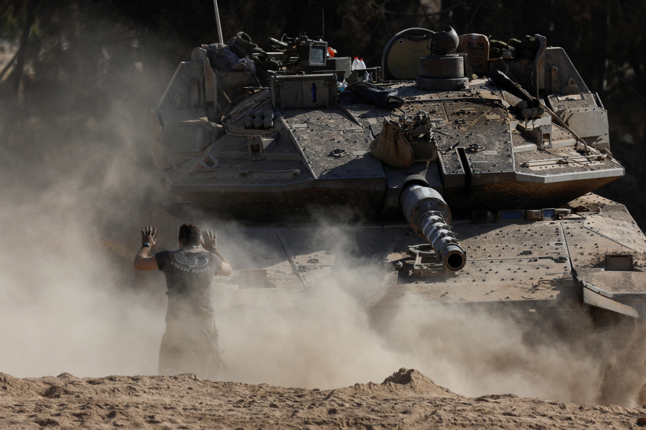 Nuevos ataques israelíes en la Franja de Gaza. Foto: Reuters.