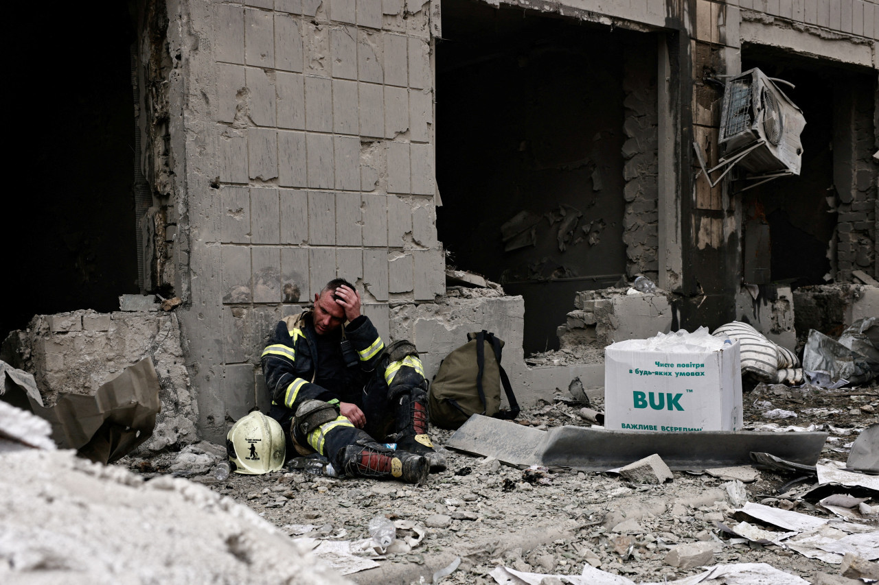 Hospital Infantil Ohmatdyt, en Ucrania. Foto: Reuters.