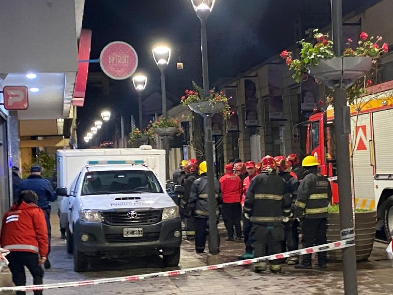 Incendio en Córdoba: Fuente: X