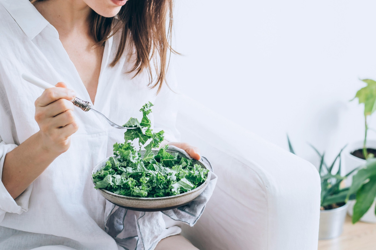 Kale, verduras, salud. Foto Unsplash.