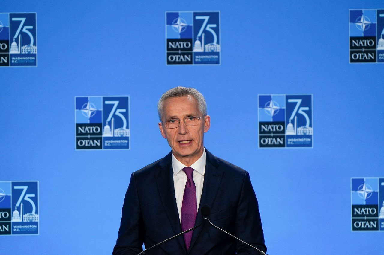 Jens Stoltenberg, secretario general de la OTAN. Foto: Reuters