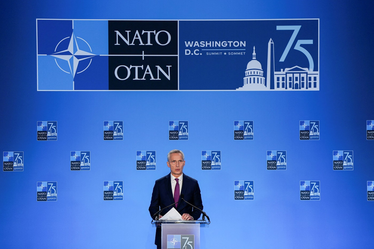 Jens Stoltenberg, secretario general de la OTAN. Foto: Reuters