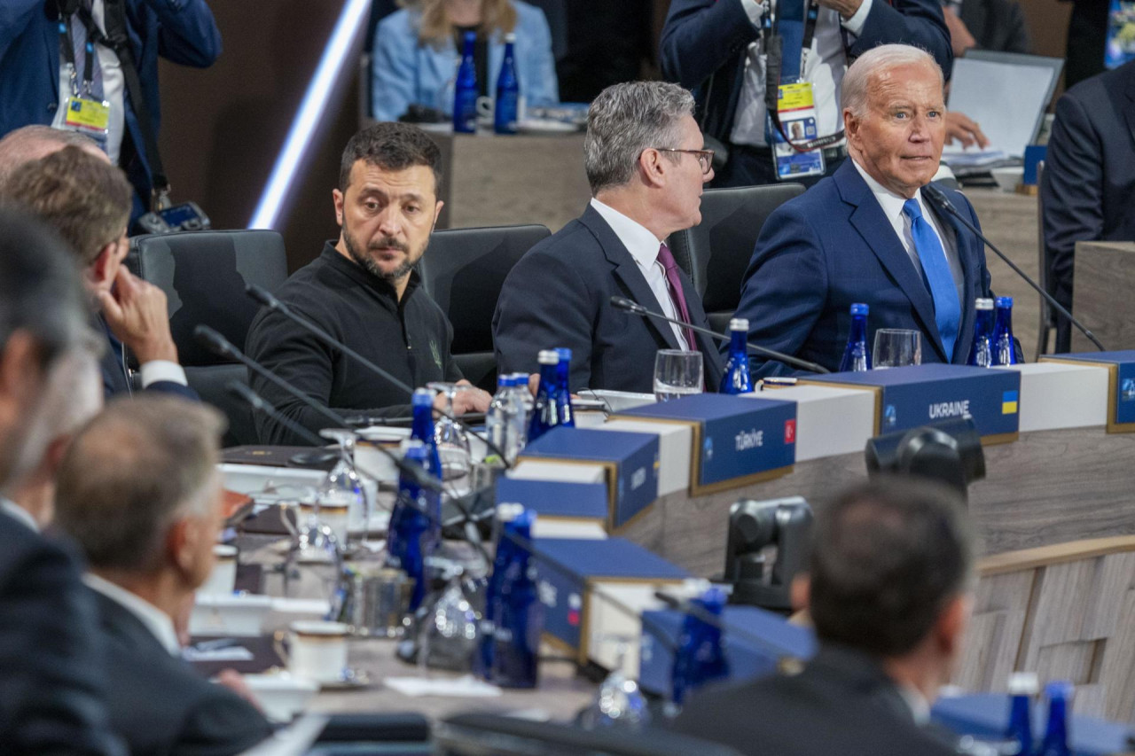 Joe Biden, cumbre OTAN. Foto: EFE