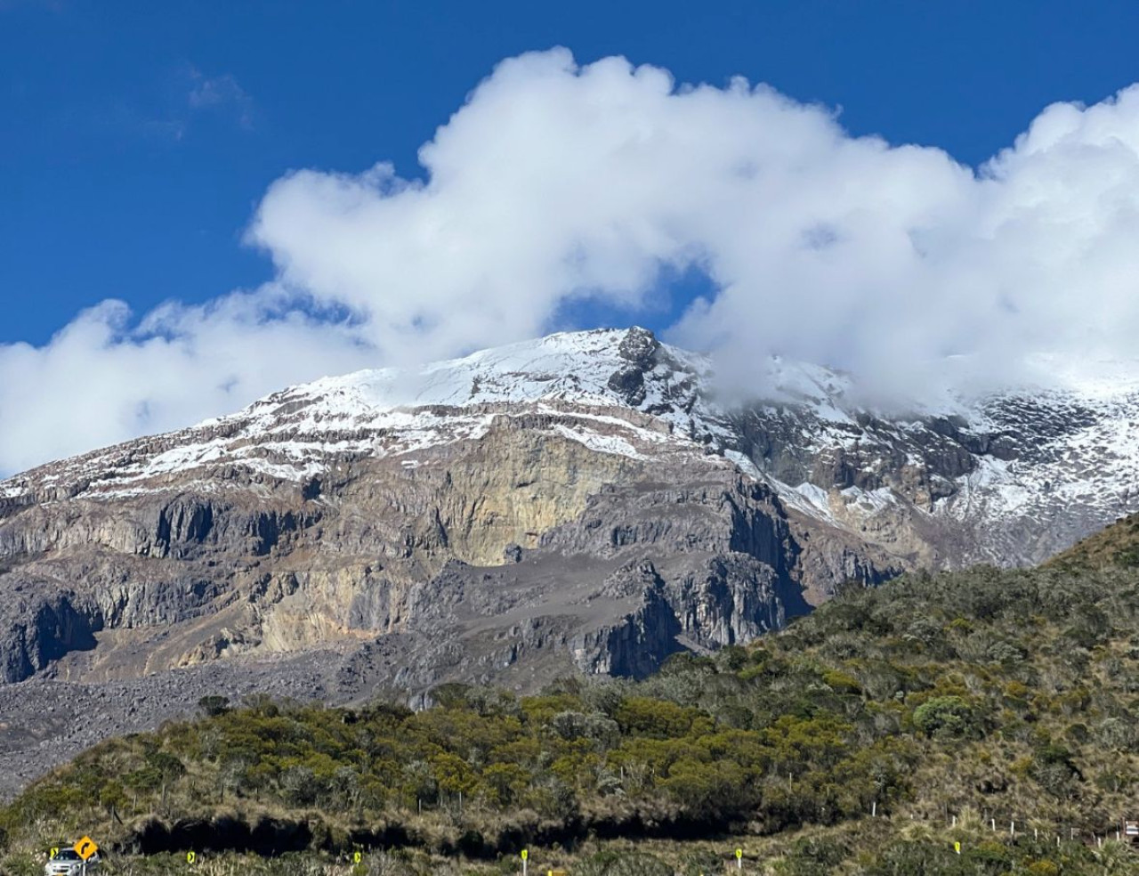 Nevado del Ruiz. Foto: X