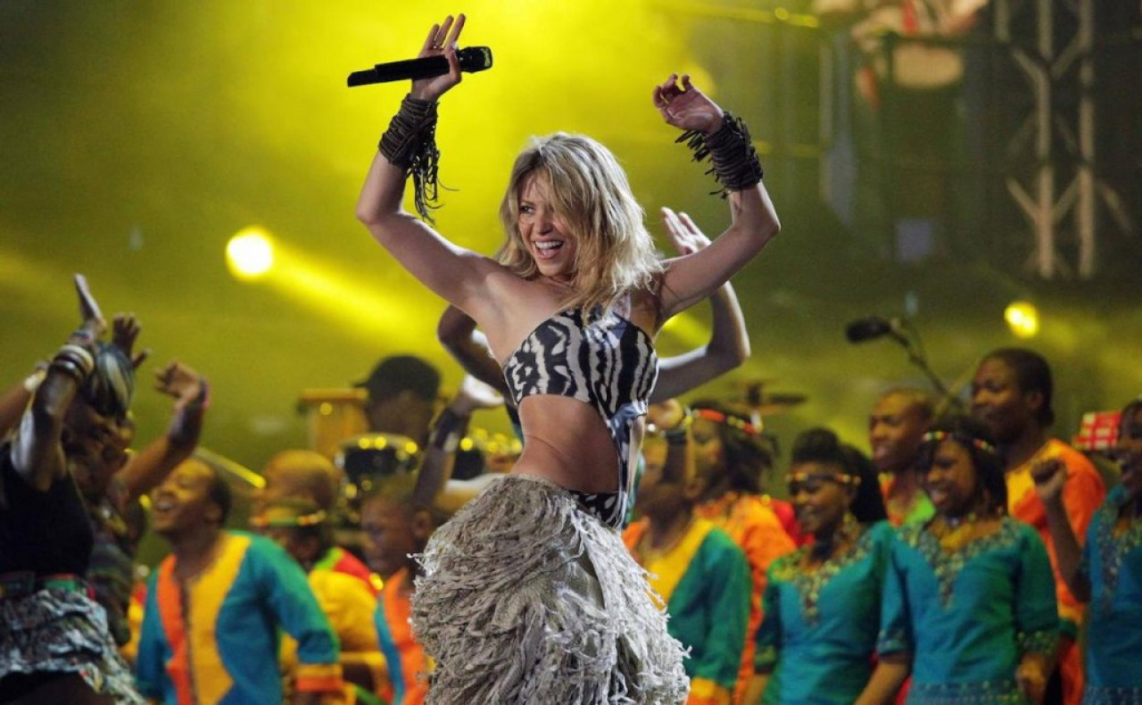 Shakira, música. Foto: NA