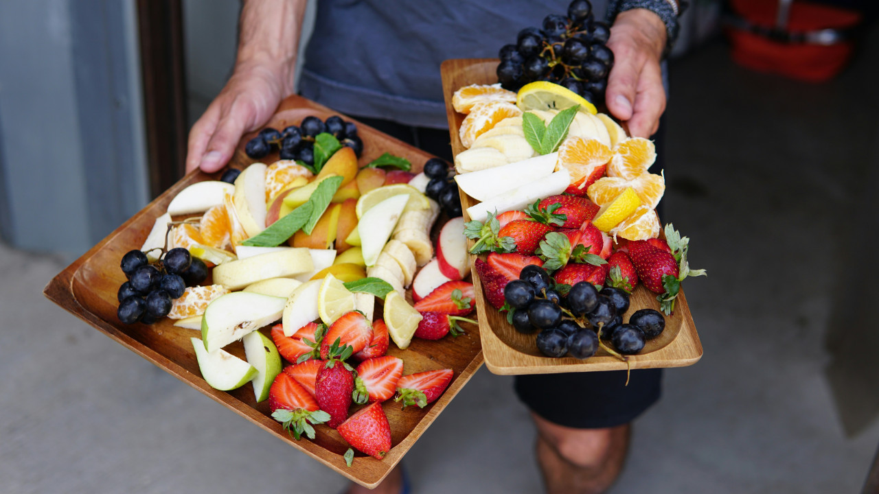 Frutas, fibra, dieta saludables. Foto: Unsplash