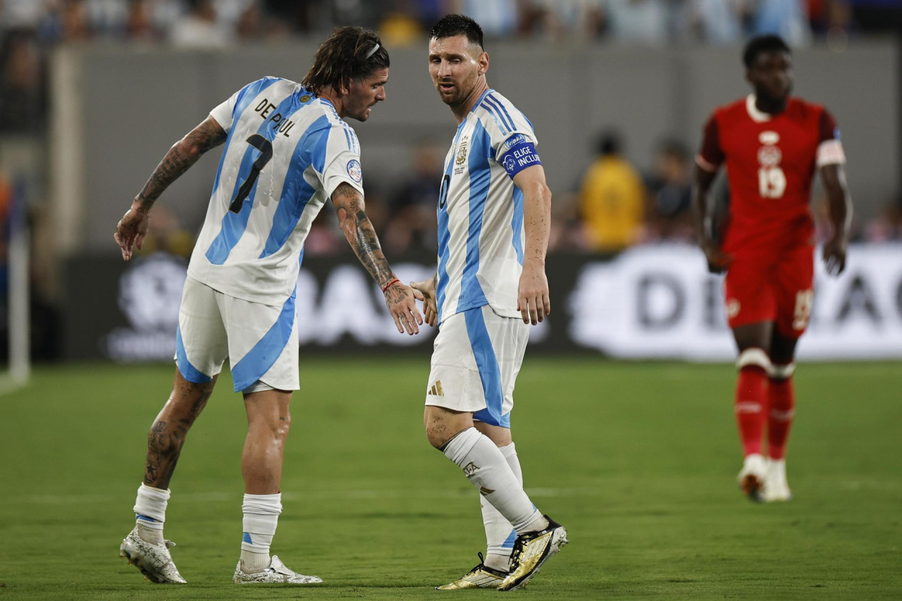 Lionel Messi, Selección Argentina. Foto: EFE