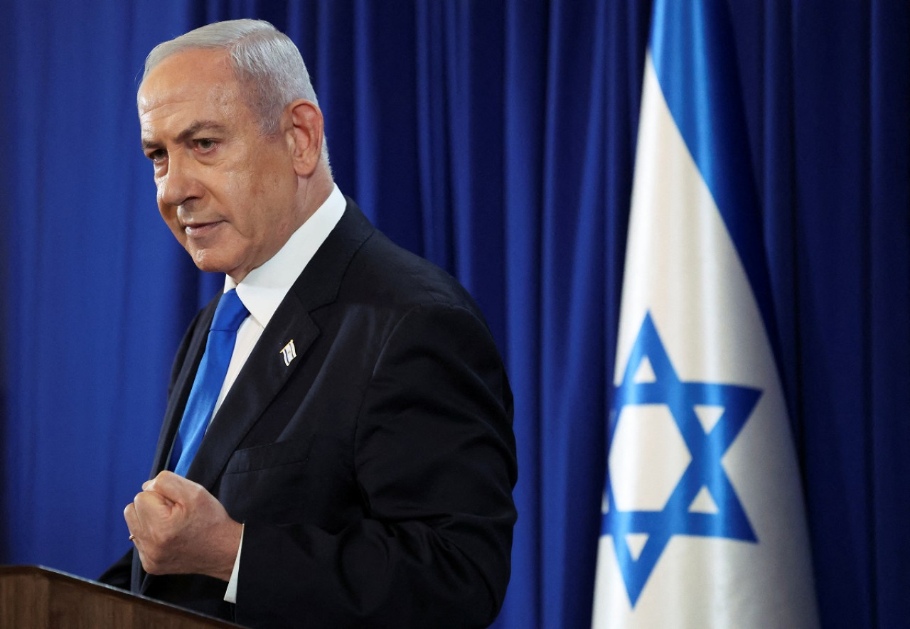 Benjamín Netanyahu, primer ministro de Israel. Foto: Reuters.