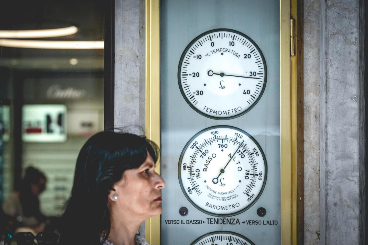 Ola de calor en Italia. Foto: EFE.