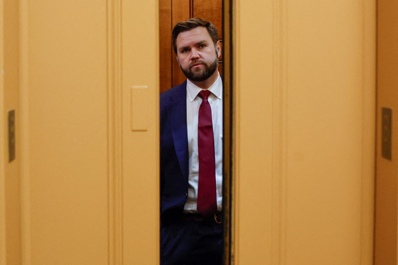 JD Vance, el elegido para ser vicepresidente de Donald Trump. Foto: Reuters