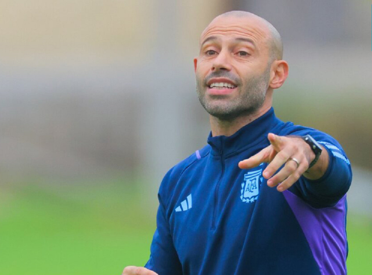 Javier Mascherano, Selección Argentina Sub-23. Foto: AFA