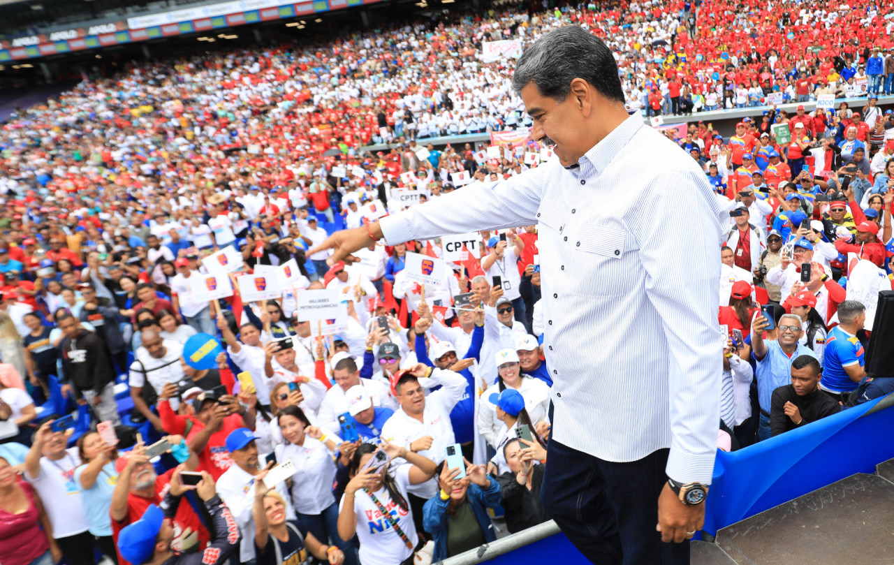 Nicolás Maduro, presidente de Venezuela. Foto: EFE.