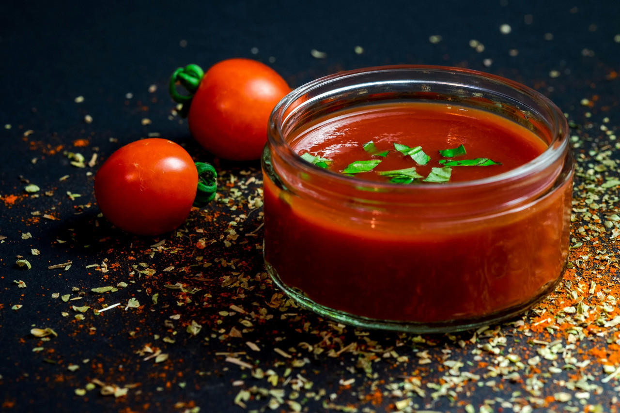 Salsa de tomate. Foto: Unsplash.