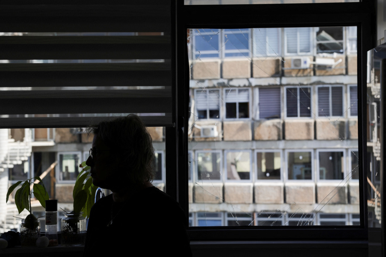 Ataque de un dron en Tel Aviv, Israel. Foto: Reuters.