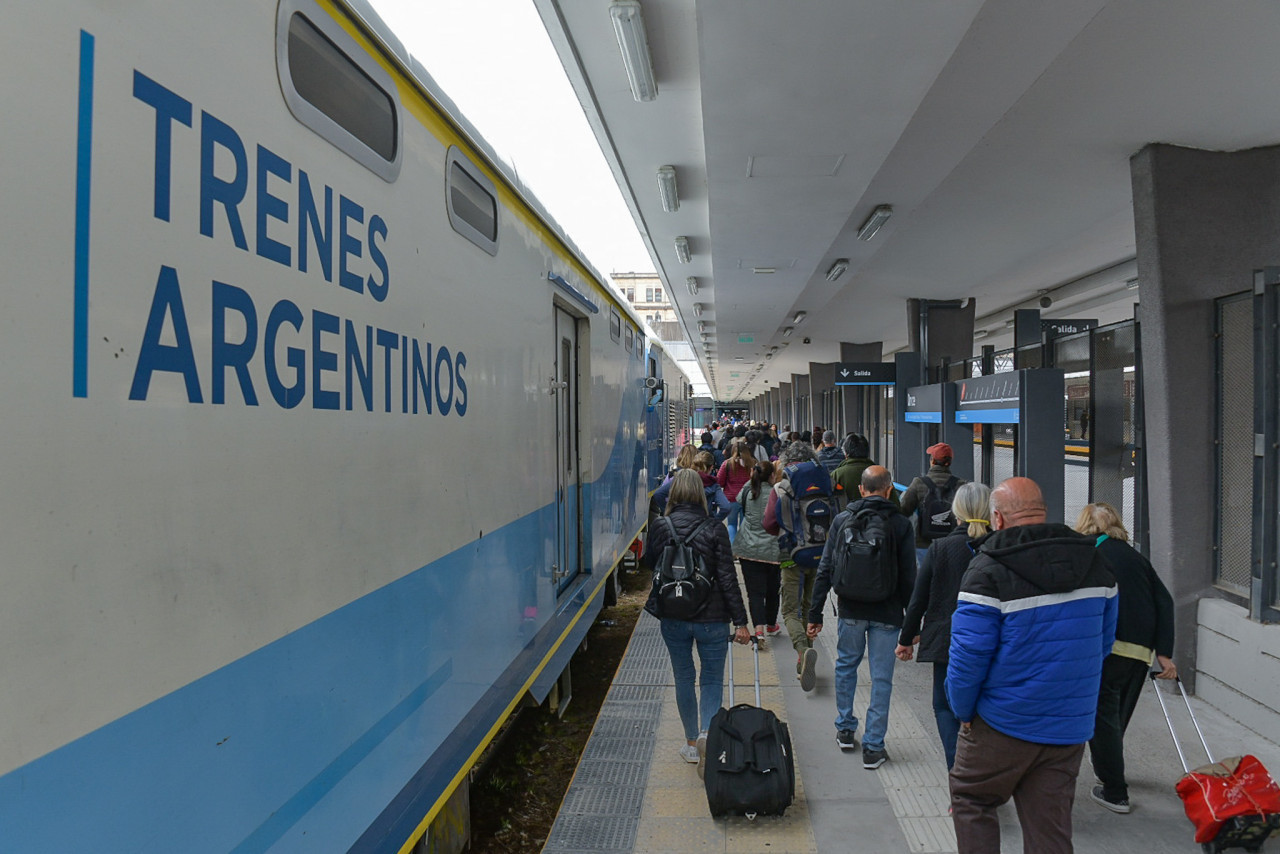 Trenes argentinos, ferrocarril, transporte. Foto: X