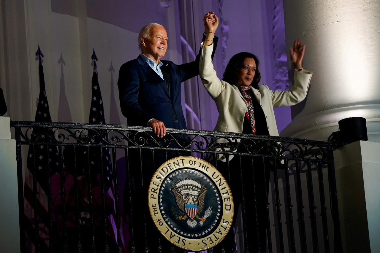 Joe Biden y Kamala Harris. Foto: Reuters.