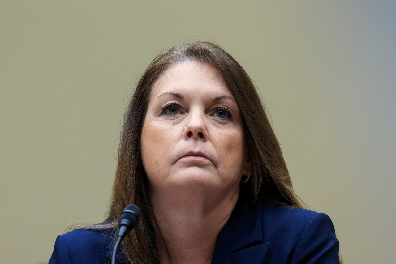 Kimberly Cheatle, exdirectora del Servicio Secreto. Foto:  Reuters.