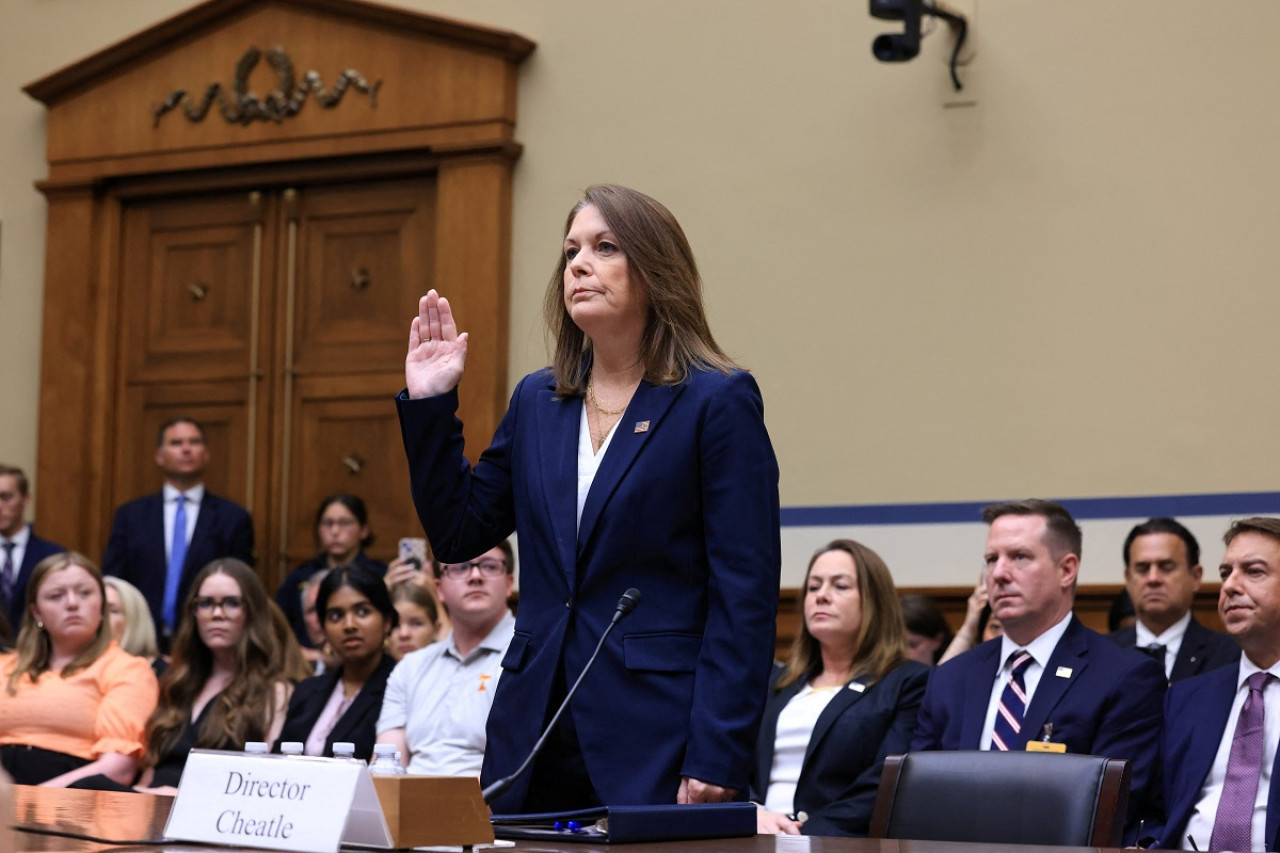 Kimberly Cheatle, exdirectora del Servicio Secreto de Estados Unidos. Foto: Reuters.