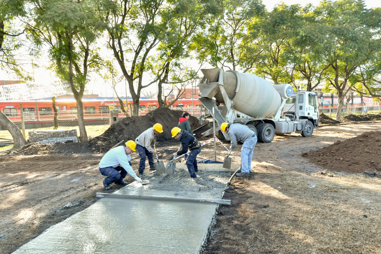 Obras en Malvinas Argentinas