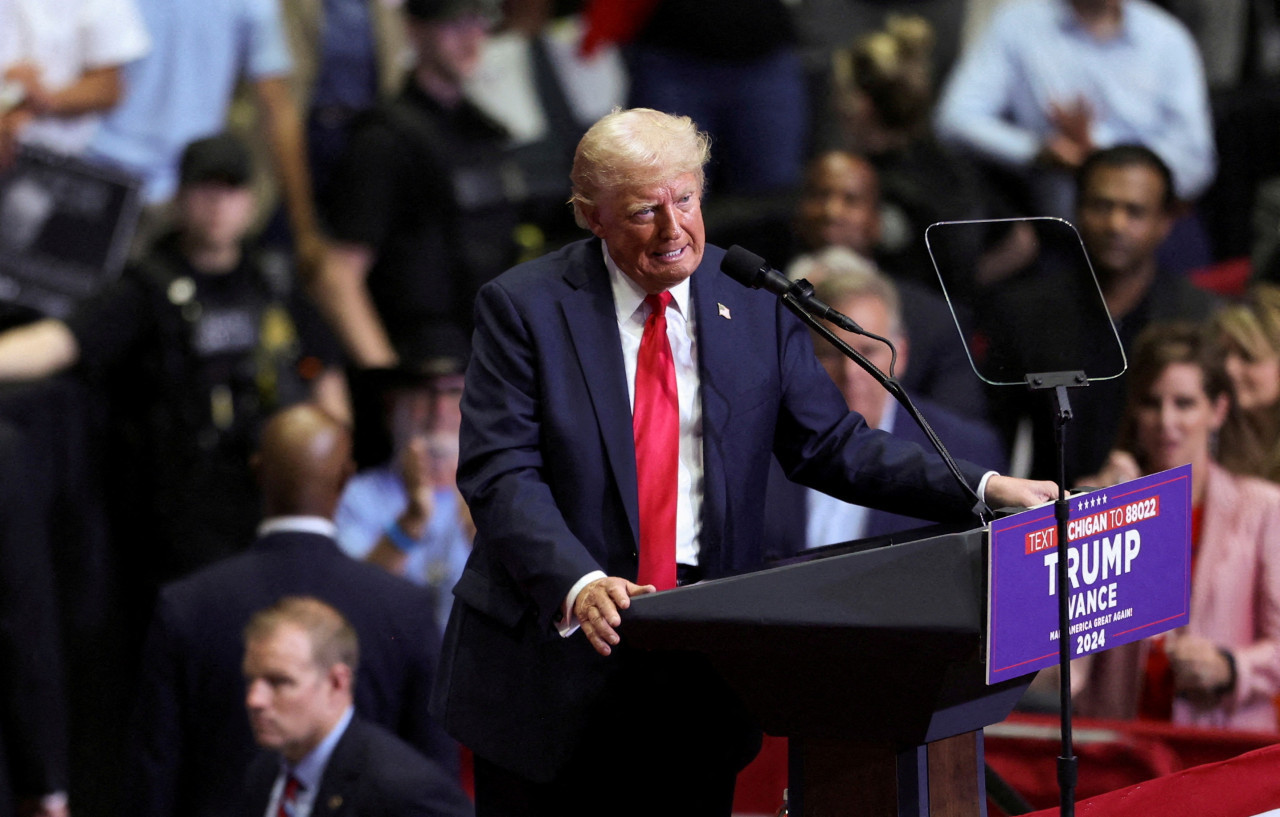 Donald Trump, candidato a presidente de Estados Unidos. Foto: Reuters.