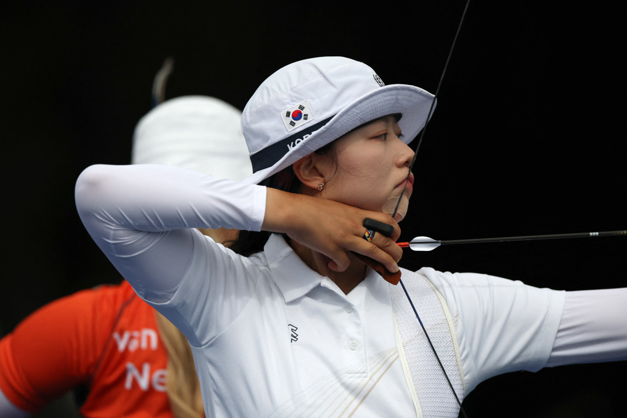 La arquera surcoreana Lim Sihyeon. Foto: Reuters